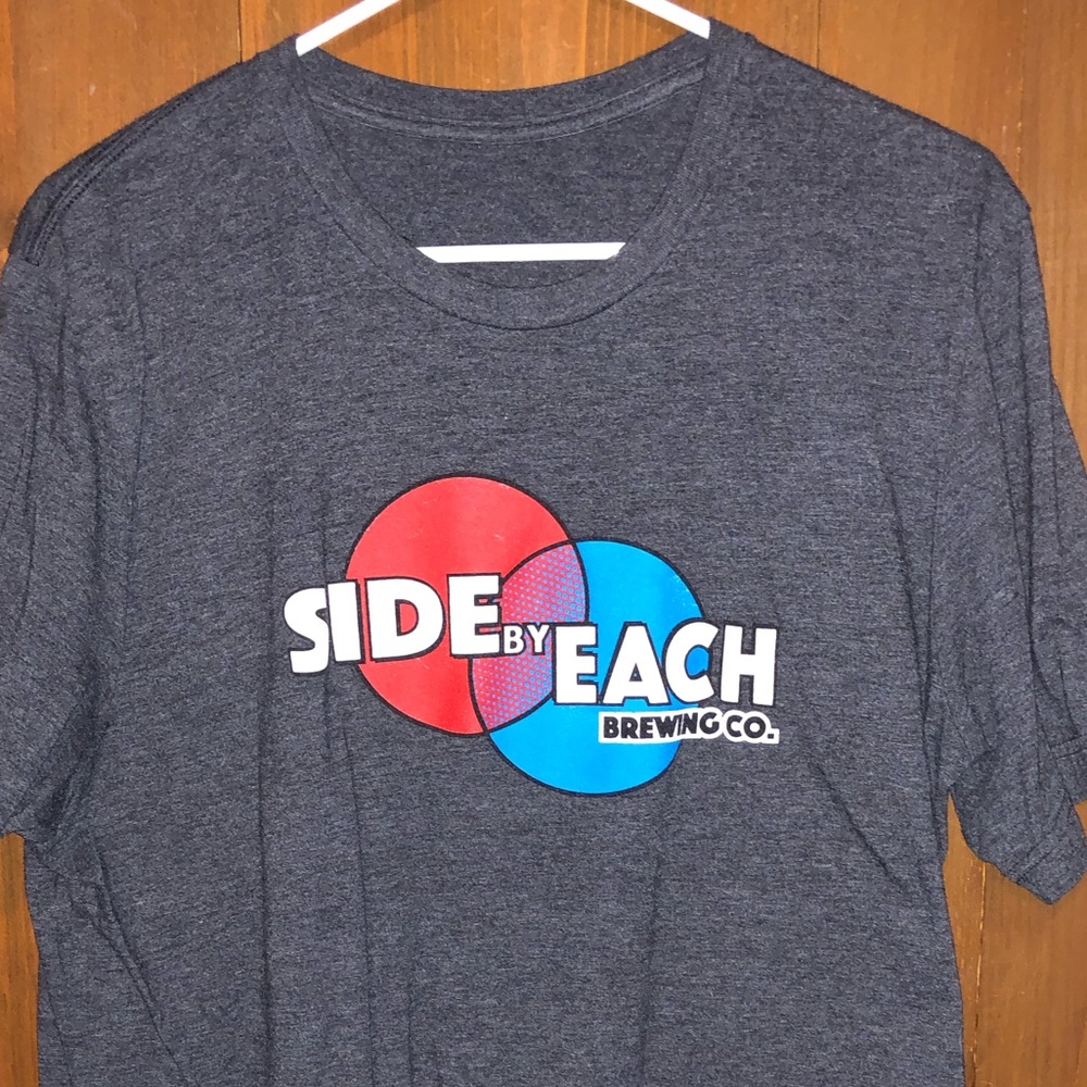 Brewery T Shirt, Side By Each Brewing Co, Maine